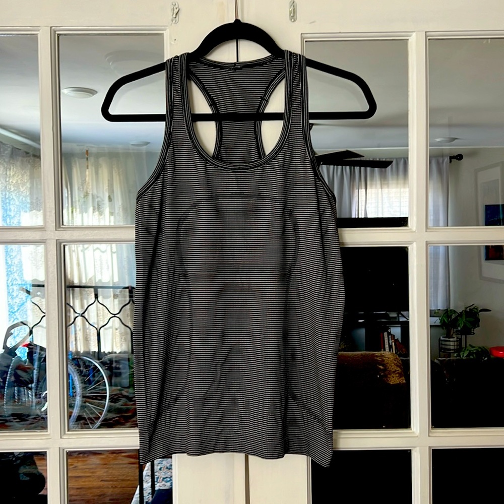 Lululemon Swiftly Striped Tank 8